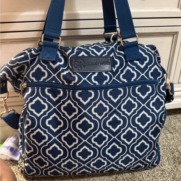 Sarah Wells Lizzy Pumping Bag w/Cooler & Wet Dry Bag